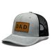 Unisex The DAD letters on the leather tag of the baseball cap are suitable for travel and wear_viptrois.com