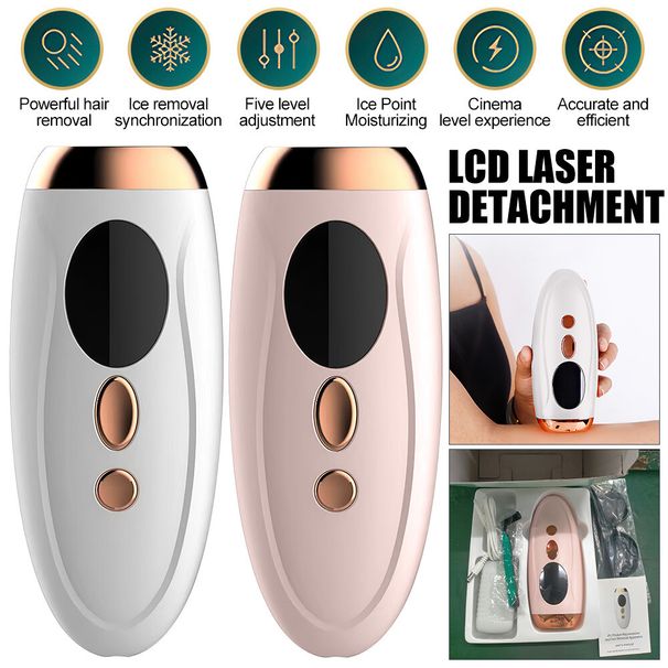 5 Levels Laser Hair Removal Machine IPL Permanent Painless Epilator Body Facial_viptrois.com