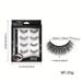 Stock eyeliner pencil false eyelash set 3D Mink hair volumizing European and American eye makeup_viptrois.com