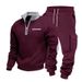 Men's Heavyweight Workwear Hoodie & Pants Set – Winter-Ready Outdoor Utility Joggers, Relaxed Fit Streetwear Two-Piece_viptrois.com