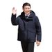Men's Clothing Jackets With Windproof Hoods And Thickened Large Sizes For Extreme Cold Weather, Grandfather Style And Father Style Winter Coats_viptrois.com