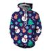 Loom European And American Fashion Sweatshirt Street Halloween Series 3D Printed Casual Sports Style Plus Size Hoodie Men's_viptrois.com