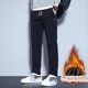 Casual Fleece Pants For Men, Large-sized Fashionable And Trendy Straight-leg Pants In Korean Style_viptrois.com