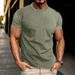 Summer New Men's Clothing - Men's Short-sleeved T-shirt, Breathable And Stylish Top, Men's Running And Sports T-shirt_viptrois.com