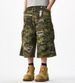 Men's Clothing Retro Heavy Washed Men's Outdoor Loose Multi Pocket Sports Camouflage Workwear Shorts Straight Leg Cropped Pants Summer_viptrois.com
