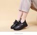 Old Beijing cloth shoes winter women's cotton shoes with fleece thickened warm mother shoes flat granny cotton boots_viptrois.com