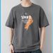 Men's Summer Short Sleeved T-shirt Loose Short Sleeved Printed Top_viptrois.com