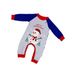 Christmas Snowman Snowflake letters cartoon Christmas parent-child suit printed homewear pajamas_viptrois.com
