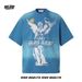 Men's Clothing GLFS Dopamine American Style Washed Old Fashion Men's Tops Summer Street Angel High End Short Sleeved Men's And Women's Style_viptrois.com