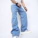 Men's Clothing new retro casual jeans, men's, trend, loose pants, high street wide leg pants, men_viptrois.com