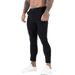 Men's Clothing Jogging Stretch Slim Twill Solid Color Men's Slim Fit Stretch Jogger Pants For Running & Daily Wear - Comfortable, Stylish & Versatile_viptrois.com