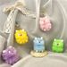 Bag Charm Cartoon Celebrity Elf Doll Keychain Cute Plush Bag Doll Pendant Car Keychain Creative Gift_viptrois.com