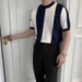 Men's Clothing Fashion New Striped Ice Silk Short Sleeved T Shirt Casual Simple Slim Style Men's Tops Trendy Knitted Sweater_viptrois.com