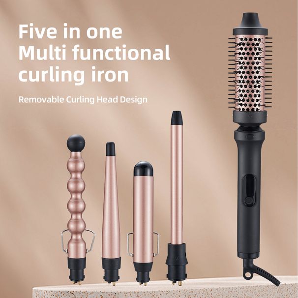 TK Hot-Selling Fluffy Comb Hair Styling Multi-Functional Big Egg Roll Three-Tube Water Wave Curling Iron Straightener_viptrois.com