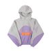 2026 Autumn Winter New Trendy Brand Three-Dimensional Foam Color Block Sweatshirt Fleece Lined_viptrois.com