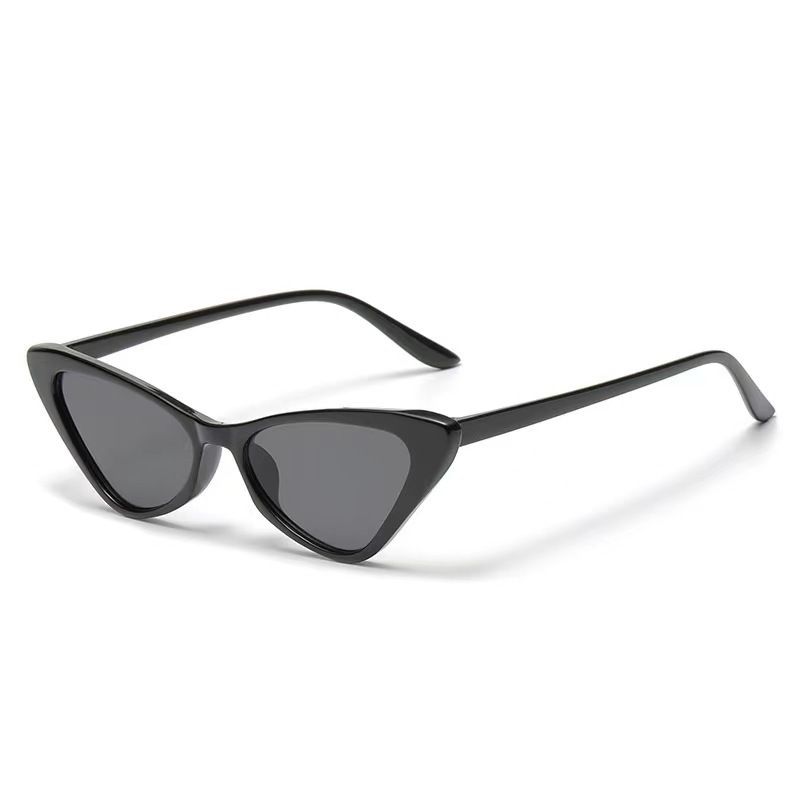 New Cat Eye Sunglasses For Women And Men, Korean Style Trendy Small Frame Glasses_viptrois.com