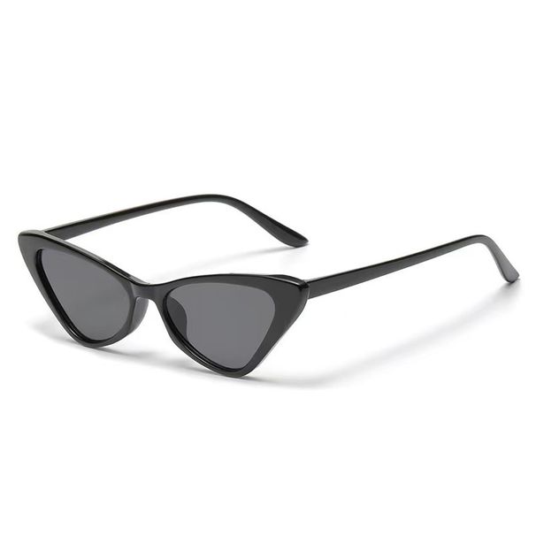 New Cat Eye Sunglasses For Women And Men, Korean Style Trendy Small Frame Glasses_viptrois.com