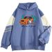 2024 Spring And Autumn New Color Block High-End Music Is GoodHandsome Internet Celebrity Long Sleeve Sweatshirt_viptrois.com