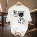 Summer Fashion 2025 Handsome Trend Brand 100% Pure Cotton Casual Versatile Lazy Style Men's Clothing Top_viptrois.com
