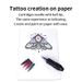 2024 20pc Ballpoint 5 Color Practice Needle Drawing for Motor Tattoo Pen Grip Cartridge_viptrois.com