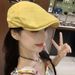 Korean Version Versatile Reversible Forward For Women, Internet Celebrity Face-Slimming Beret, Large Head Circumference_viptrois.com