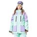 Unisex Color-Block Ski Jacket - 10000mm Waterproof & Windproof For Snowboarding Skiing - 5 Vibrant Two-Tone Designs_viptrois.com