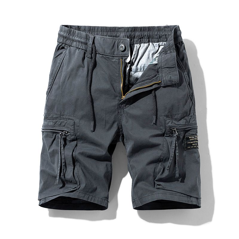 Herren-Arbeitskleidungsshorts 2025 Neue Frühlings- Und Sommer-Outdoor-Freizeithosen Für Herren Amerikanische Trend-Shorts Wander-Arbeitskleidungshosen_viptrois.com