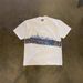 Urban Skyline Oversized Cotton T-Shirt, Heavyweight 250gsm Premium Tee With Cityscape Print, Unisex Streetwear Comfort Fit For Men And Women_viptrois.com