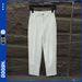 Men's Clothing Wrinkle-Free Draped Trousers - Straight Leg Casual Dress Pants For Spring & Summer - Lightweight & Smooth Polyester Blend - Black, Grey_viptrois.com
