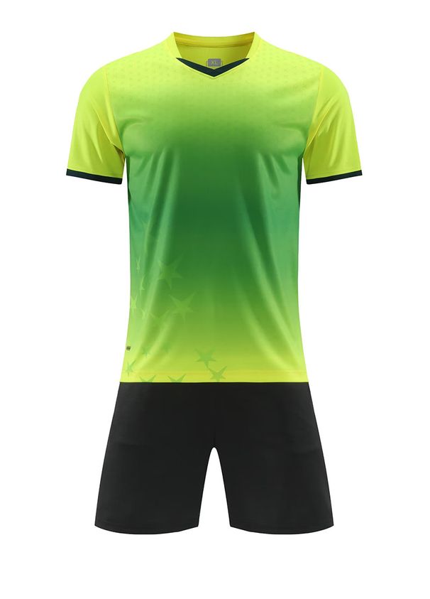 Men's Clothing short-sleeved training suits printed girls' jerseys children's football suits boys' summer game uniforms_viptrois.com