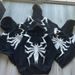 Men's Clothing European And American Autumn And Winter Foreign Trade Dark Street Trend Spider Print Men And Women Hooded Pullover Sweatshirt Wholesale_viptrois.com
