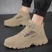 European Warm Series Men's Martin Summer Boots Waterproof Non-Slip Sports Casual Construction Site Work Durable Safety Shoes_viptrois.com