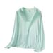 Men's Clothing Sun Protection Clothing Men's Summer Anti Ultraviolet Knitted Hooded Cardigan Skin Clothing Women's Sun Protection Clothing Jacket_viptrois.com
