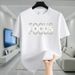 Women's Red Heart Rhinestone Cotton T-Shirt Casual Summer Crewneck Tee Fashion Zodiac Year Top_viptrois.com