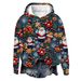 Pure European And American Cross-Border Trade 3D Printed Sweatshirt Men's Hoodie With Cap Hot-Selling Christmas Edition_viptrois.com