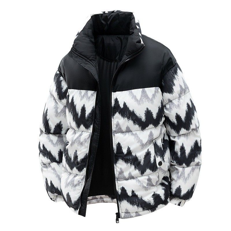 Men's Clothing Jacket For Men And Women, Winter Loose Windproof Thickened Cotton Padded Jacket For Couples, Thickened Cotton Padded Jacket For Men_viptrois.com