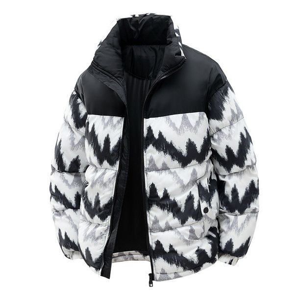 Men's Clothing Jacket For Men And Women, Winter Loose Windproof Thickened Cotton Padded Jacket For Couples, Thickened Cotton Padded Jacket For Men_viptrois.com