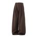 Men's Clothing Smooth Drape Pleated Trousers For Men Autumn Style Loose Straight Trousers Japanese Retro Trendy Casual Pants_viptrois.com