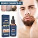 Beard Care Oil, Strong And Tenacious Fiber Root, Moisturizing, Soft And Bright, Men's Beard, Nourishing, Thick And Dense Hair Essence Oil_viptrois.com