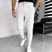 Men's Clothing Summer New Men's Waffle Drawstring Sports Casual Trousers Men_viptrois.com