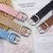 Women Braided Belts SummerVersion Of The Word Buckle PU Decorative Dress Belt Ladies Sweet Princess Candy Color Braided Belt_viptrois.com