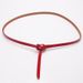 New thin belt for women with dress knotted decorative thin belt style versatile retro leather trouser belt _viptrois.com