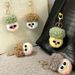 Bag Charm Creative Cauliflower Cartoon Keychain Car Ornaments Plush Doll Doll Cute Bag Pendant Accessories Small Gifts_viptrois.com