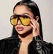 Toad Large Frame Sunglasses New Integrated Sunglasses Outdoor Windproof Street Shooting Sunglasses Trend_viptrois.com