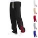 Men's Clothing Plus Size Men's Straight Leg Pants Long Casual Sports Jogging Sweatpants Button Up Basketball Style Autumn Winter_viptrois.com