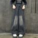 Children's Denim Scimitar Pants New Children's Miscellaneous European And American Jeans_viptrois.com