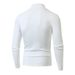 Men’s Zip-Neck Sweater – Premium Knit Pullover, Relaxed Fit & Machine Washable (M-3XL, Winter Casual Style)_viptrois.com