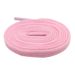 Shoelace 7mm Flat Double-layer Terylene Cotton Solid Color Shoelace All Match Casual Shoes Sneakers Canvas Sneakers_viptrois.com