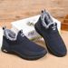 Winter new Beijing cotton shoes men plus fleece thickened middle-aged and elderly father cotton shoes snow boots_viptrois.com