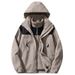 Men's Clothing Autumn And Winter Jacket Piece Set Three In One Detachable Men's And Women's Same Style Sports Warm Trend Hooded Jacket Cross Border_viptrois.com